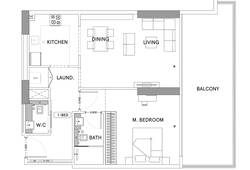 [Translate to ru:] 1 bedroom apartment